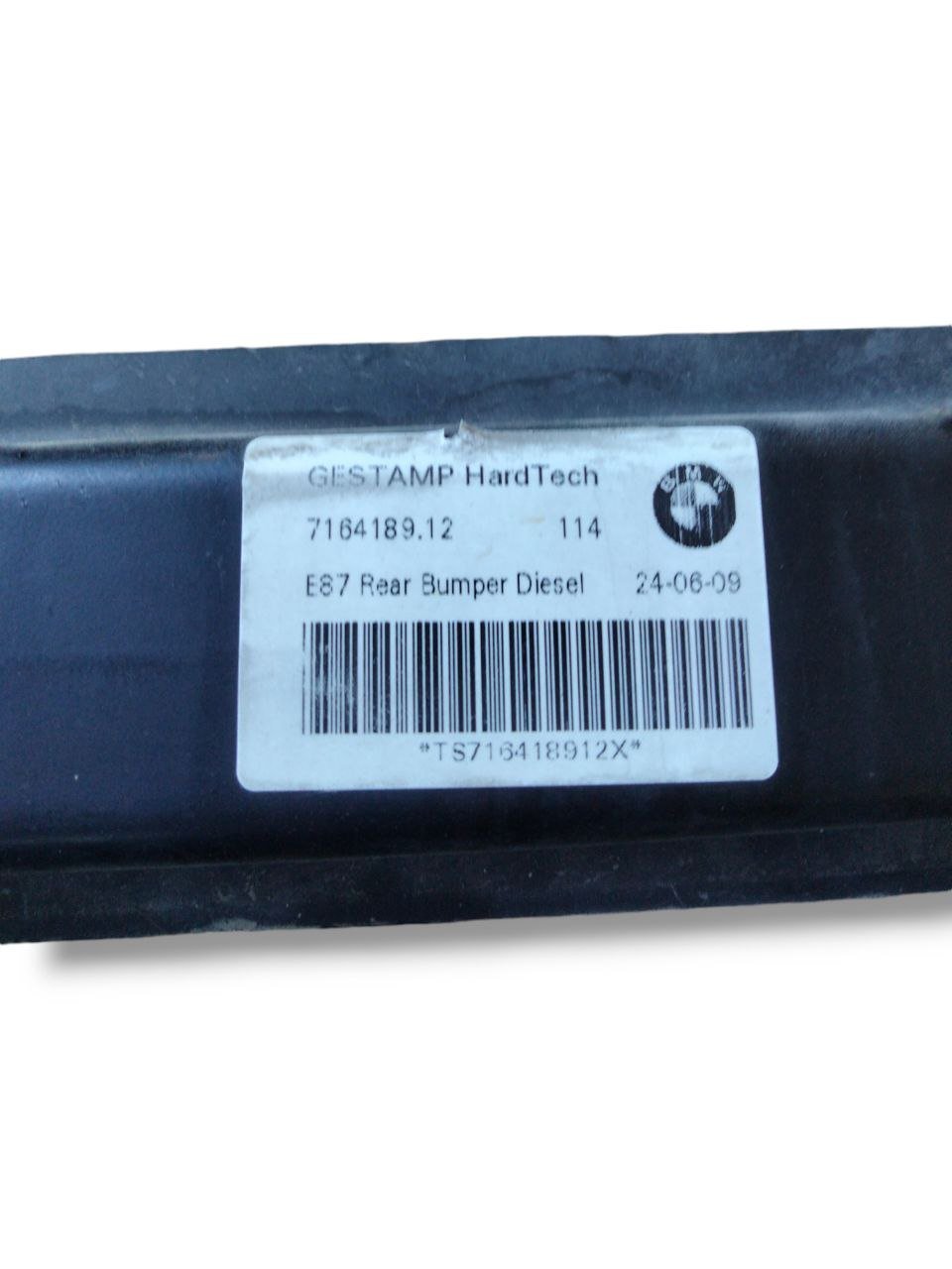 Traversa paraurti posteriore Bmw serie 1 E81 / E87 (2004-2012) cod.716418912