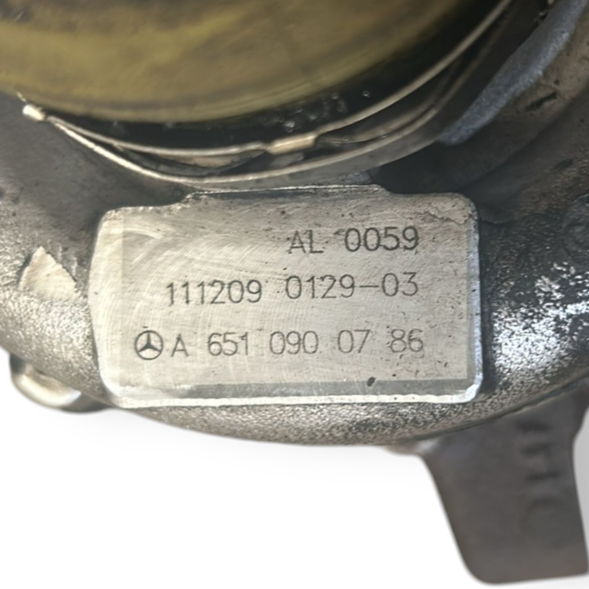 Turbina Mercedes Benz Classe B (W246) cod.A6510900786 1.8 Diesel (2011 > 2018) Turbo / Turbocompressore