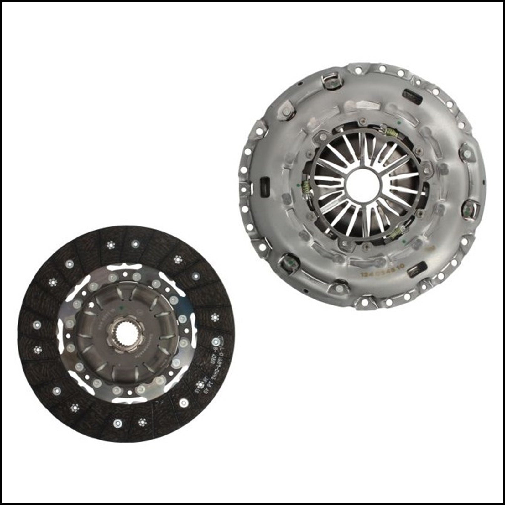 Kit Frizione Originale Volkswagen Senza Cuscinetto Per Volkswagen Transporter V | Multivan V | 2.500 D BIBA-RICAMBI