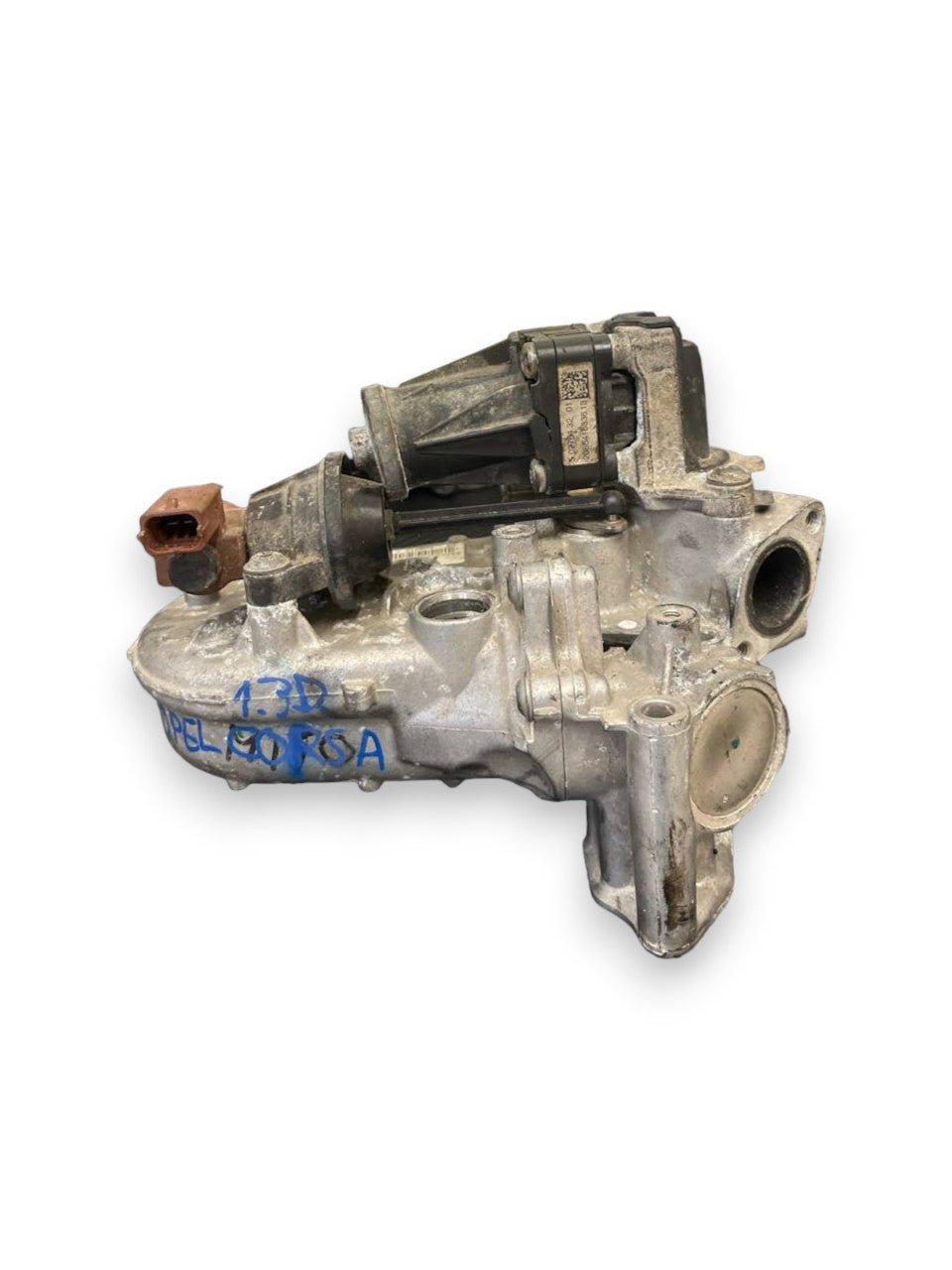 Valvola Egr / Scambiatore Calore Opel Corsa D / Fiat 500 / Fiat 500L / Fiat Grande Punto / Fiat Panda / Lancia Ypsilon / Alfa Romeo Mito / Fiat Fiorino / Fiat Punto Evo 1.3 mjt (2006 al 2014) cod: 55230929