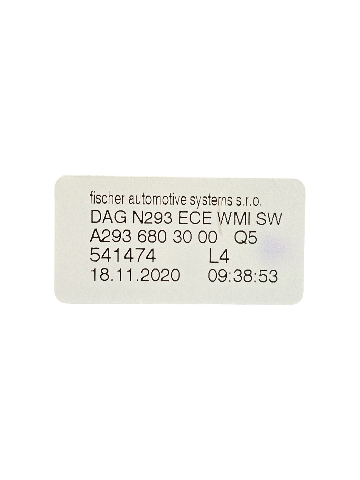 Vano Portaoggetti Console Centrale Mercedes EQC Cod:A2936803000 (2019-2023)