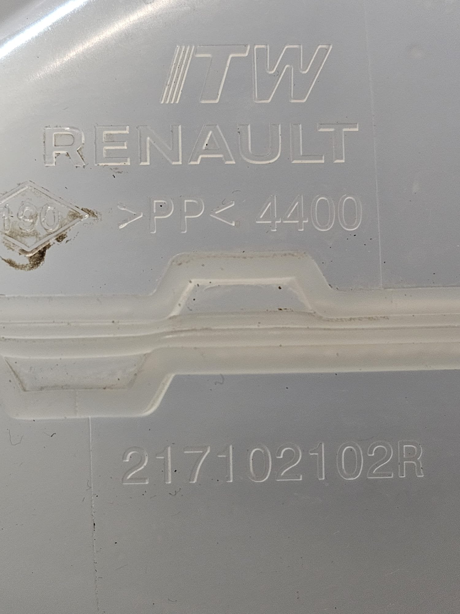 Vaschetta Liquido Radiatore Renault Captur II 1.6 Benzina Hybrid (2019->) Cod:217102102R