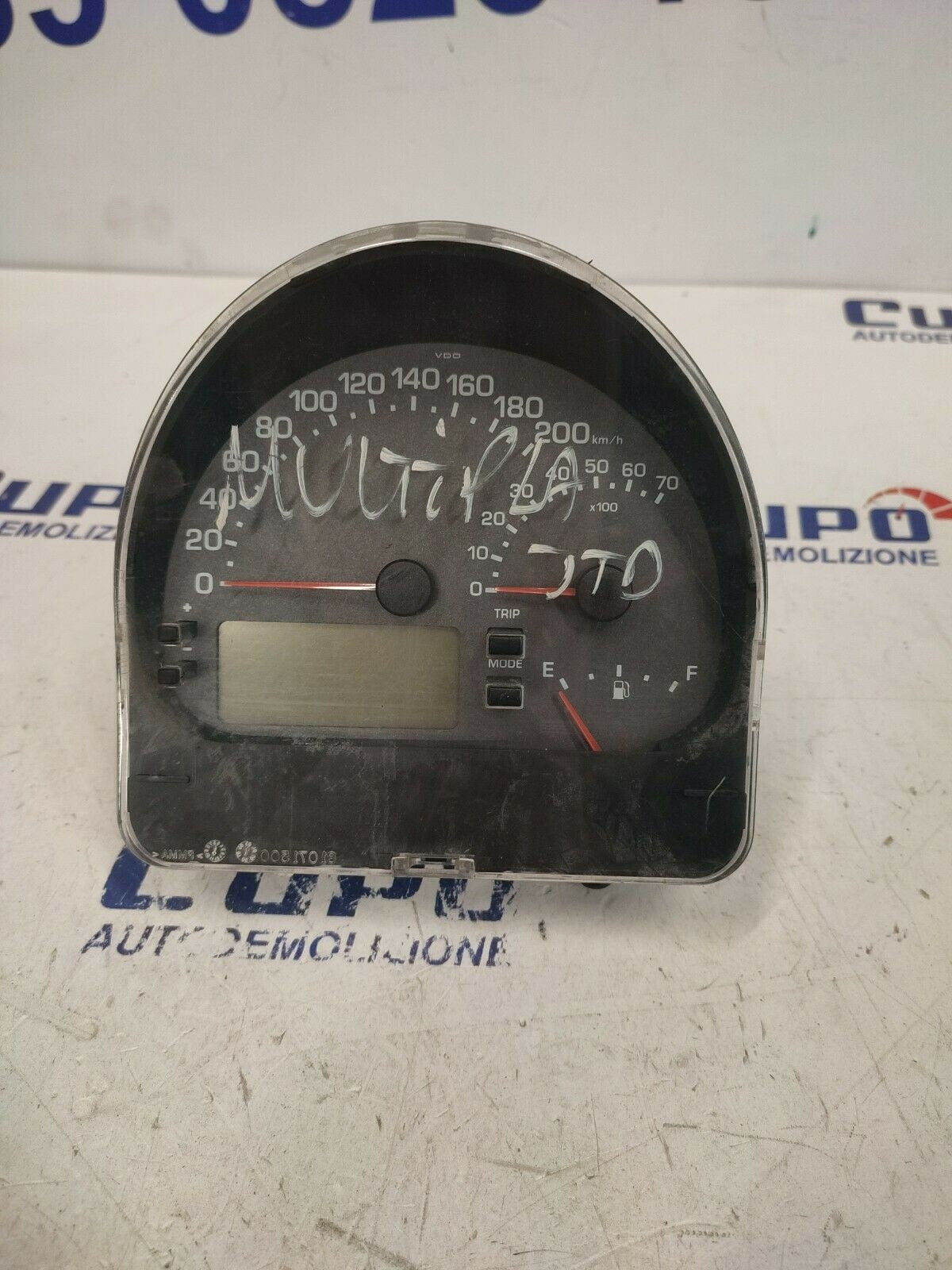 Veglia Quadro Strumenti Fiat Multipla (186) 1.9 Jtd 8V 105Cv 1999 81269032 - BIBA-RICAMBI