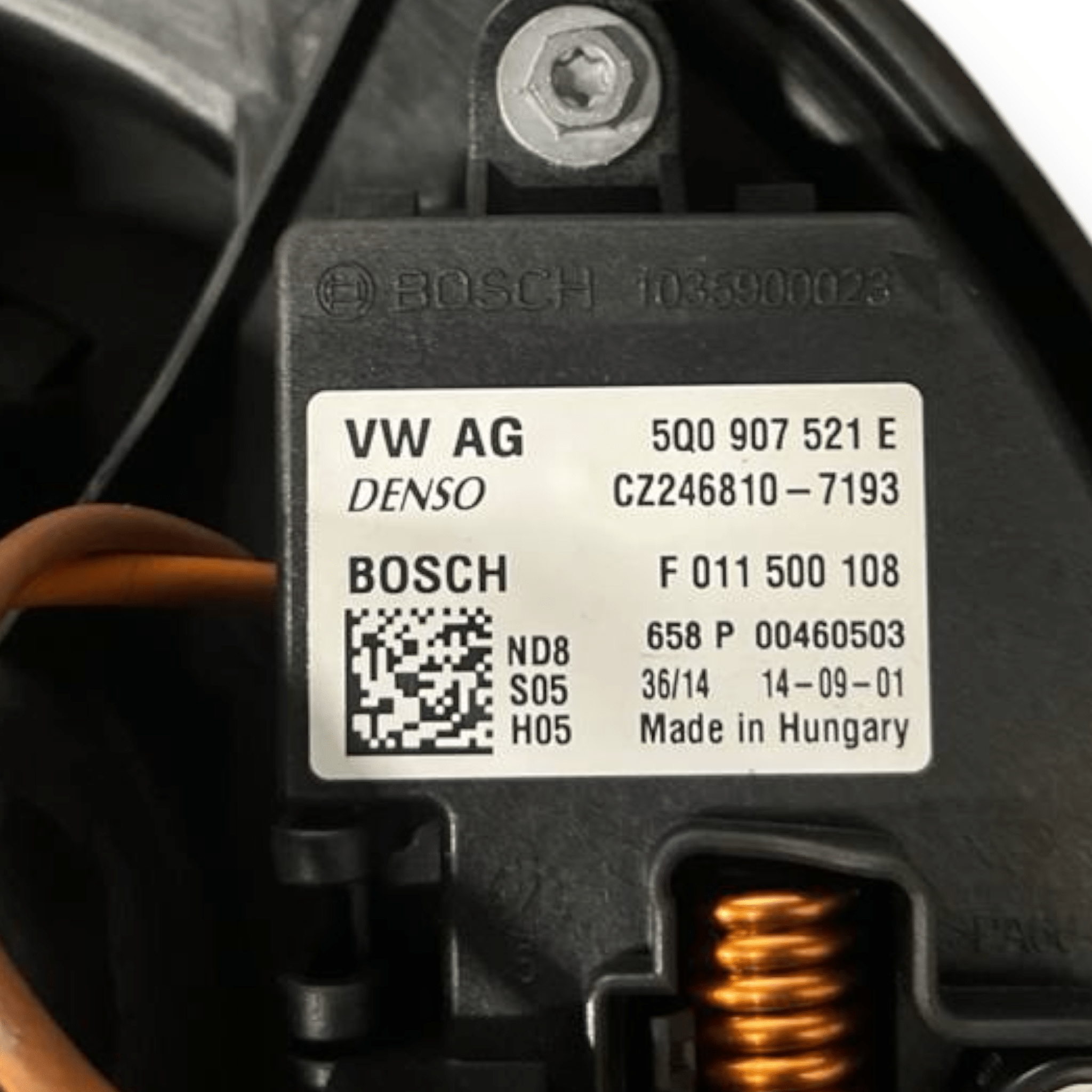 Ventola Abitacolo Skoda Fabia III 1.4 Benzina (2013 al 2019) cod: 5Q0907521E