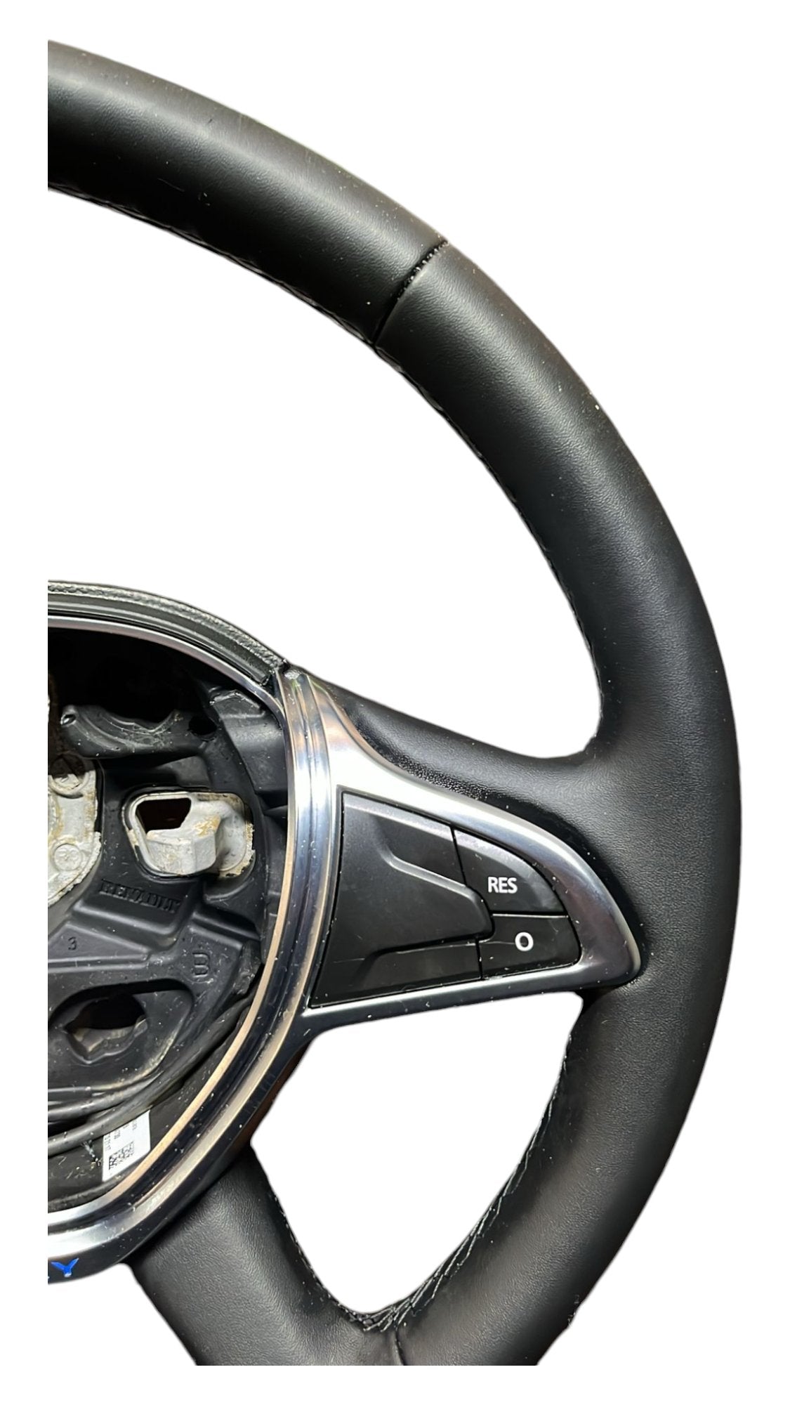 Volante / Sterzo + Comandi al Volante Dacia Sandero Steepway (2012-2020) cod.484007478R / In Pelle Nero