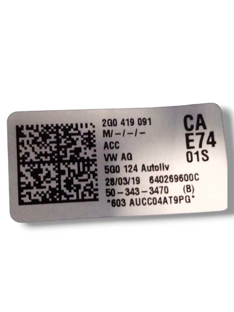 Volante / Sterzo Volkswagen Polo AW1 ( 2017>) cod.2G0419091