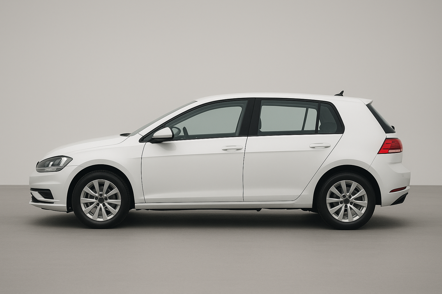 VW golf VII SENZA LOGO
