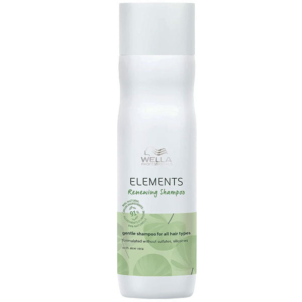 WELLA ELEMENTS SENZA PARABENI SHAMPOO RIGENERANTE 250 ML - BIBA-RICAMBI