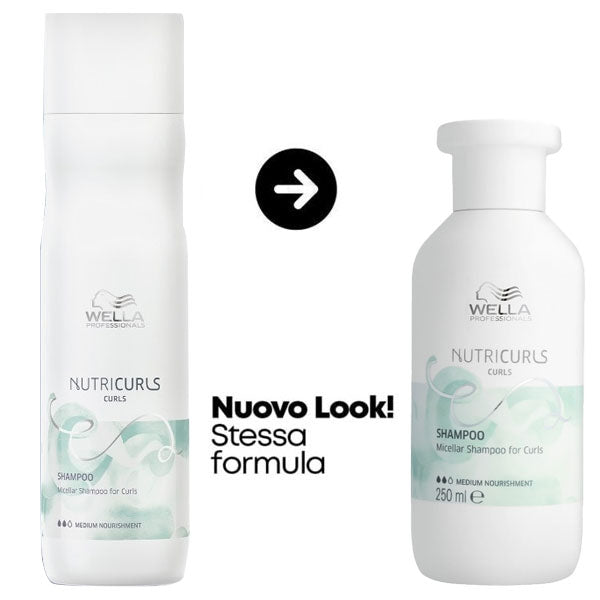 WELLA NUTRI CURLS SHAMPOO CAPELLI RICCI 250 ML - BIBA-RICAMBI