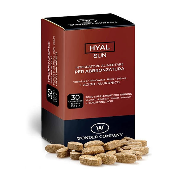 WONDER COMPANY HYAL INTEGRATORE ALIMENTARI PER ABBRONZATURA 30CP