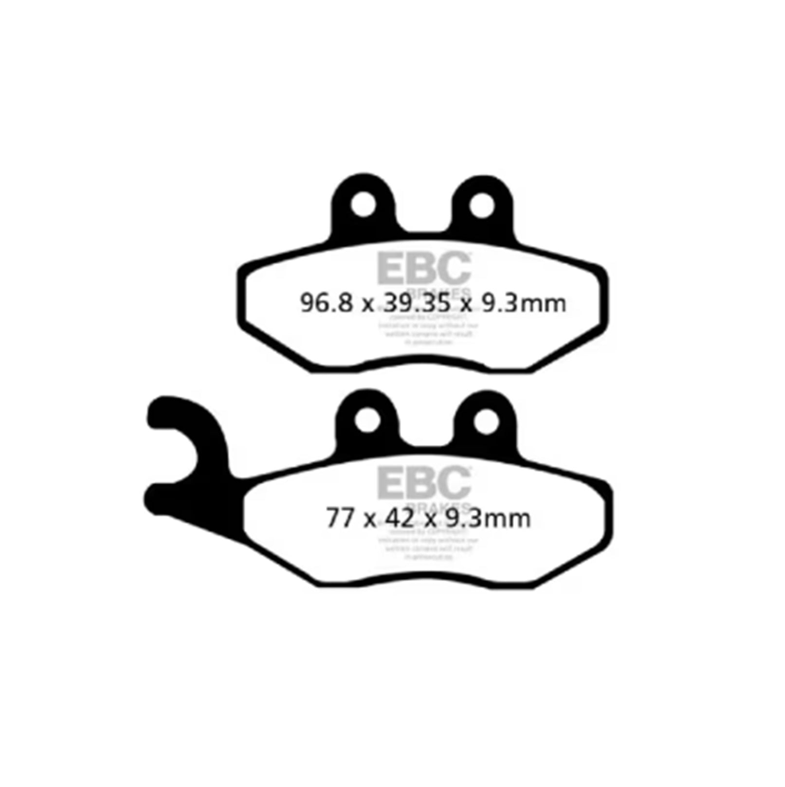 SFAC353 Pastiglie Freno Per Piaggio X8 250ie 2005-2006