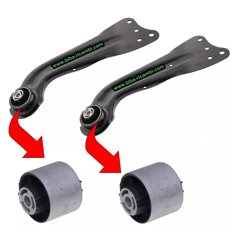 Coppia Silent Block Ponte Posteriore Compatibile Per Audi A1 (8X1) Dal 2012-2018 FEBI