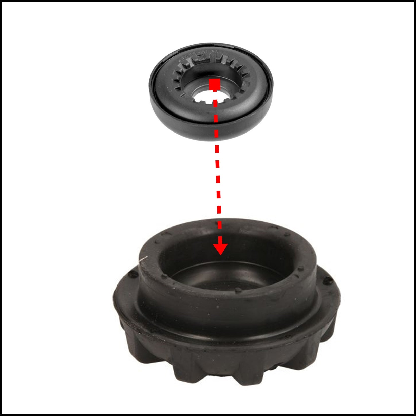 Supporti Completi Di Cuscinetti Anteriori Per Smart FORTWO COUPE I (450) dal 2004-2007 BIBA-RICAMBI