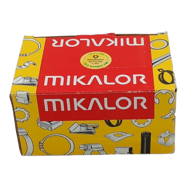 Fascetta stringitubo a vite Acciaio (W1) Ø 9,5-10 | Banda 6mm (10pz) MIKALOR