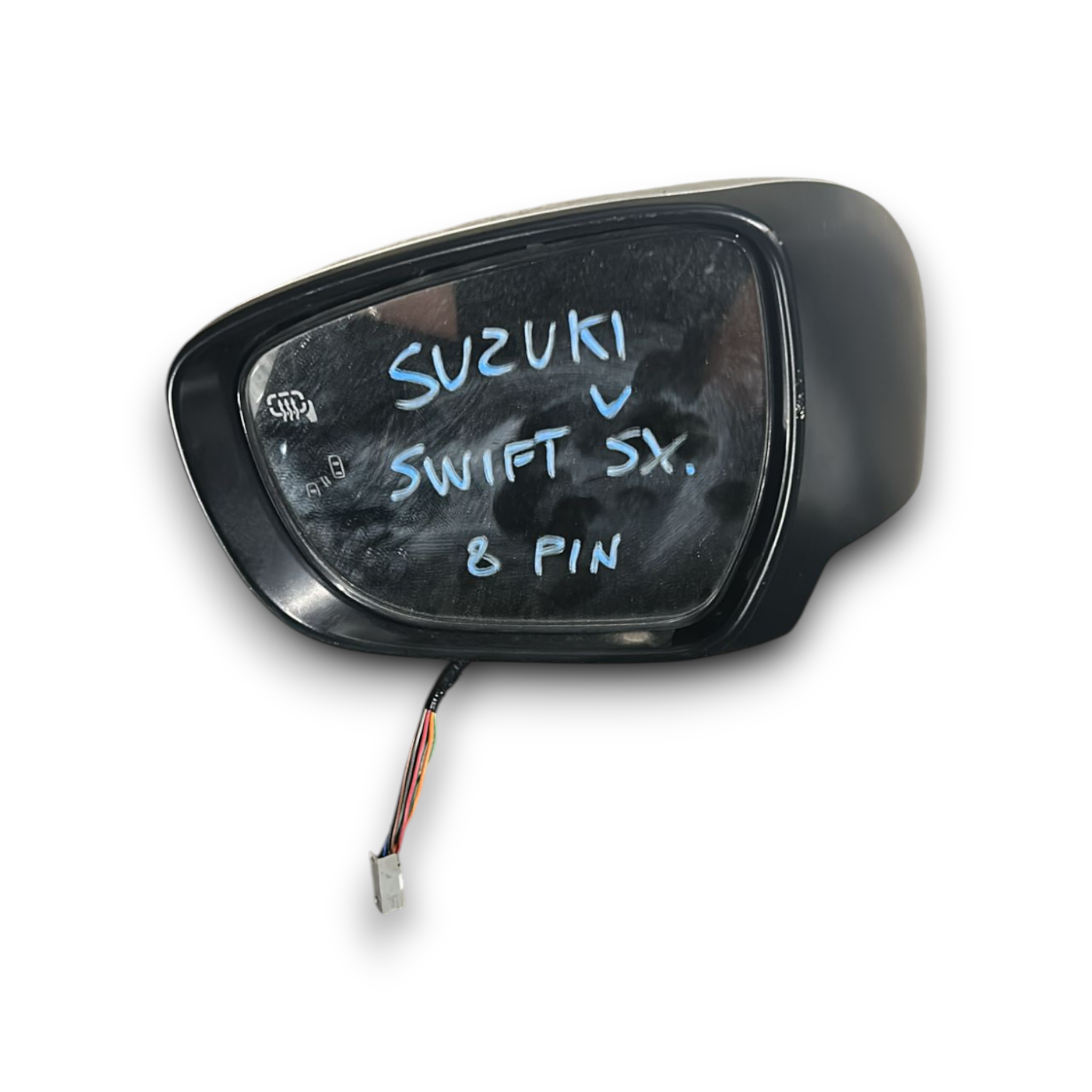 Specchio  / Specchietto esterno Retrovisore sinistro (sx) 8 Pin Suzuki Swift V (2010 al 2017) cod: 79SEL000