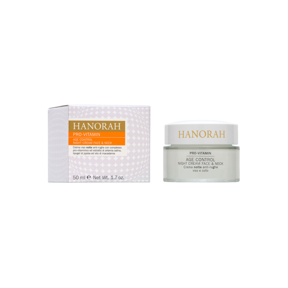 HANORAH PRO-VITAMIN AGECONTROL NIGHT CREAM FACE & NECK 50 ML