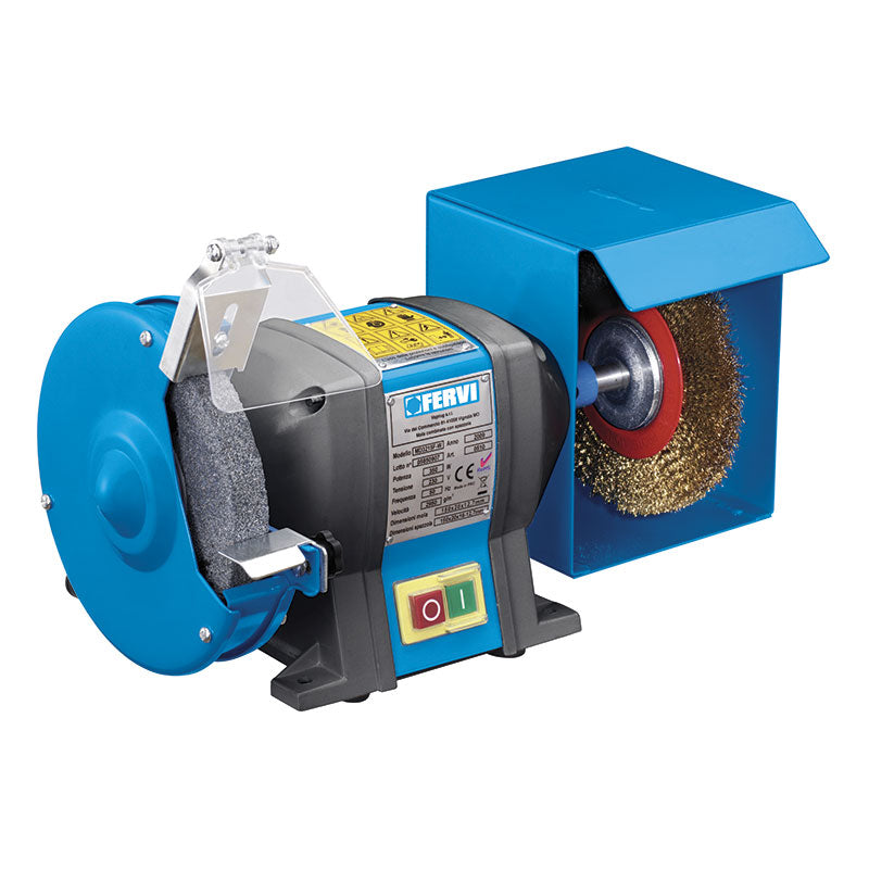 Smerigliatrice Combinata Da Banco 230 V Art.0510 BIBA-RICAMBI