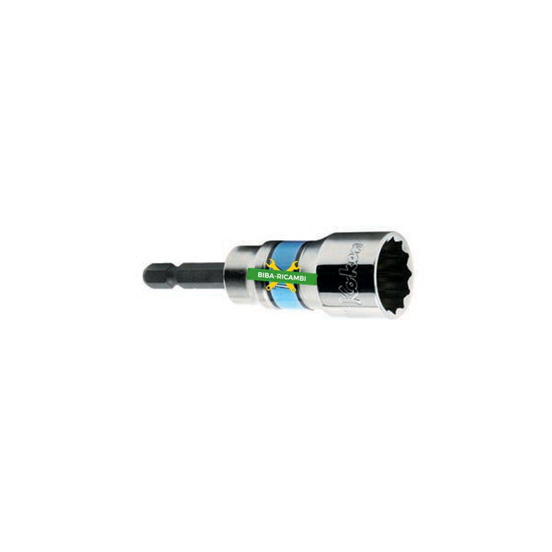 CHIAVE BUSSOLA ATTACCO 1/4" | M17 | Ø 22.5 MM | LUNGHEZZA 104 MM | MARCA KOKEN BIBA-RICAMBI