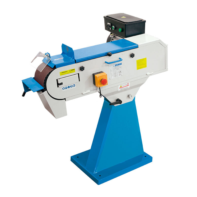 Levigatrice A Nastro Inclinabile 400 V Art.0691/400V BIBA-RICAMBI