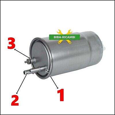 Filtro Gasolio Carburante Compatibile Per  TEST TEST BIBA-RICAMBI