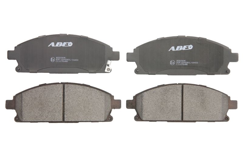 Kit 4 Pastiglie Freno Anteriori Compatibile Per Infiniti QX4 Dal 1997> BIBA-RICAMBI