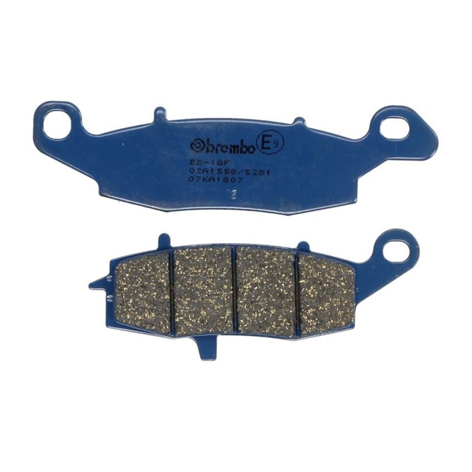 Kit 2 Pastiglie Freno Moto Anteriori | Posteriori Brembo art.07KA1807 BIBA-RICAMBI