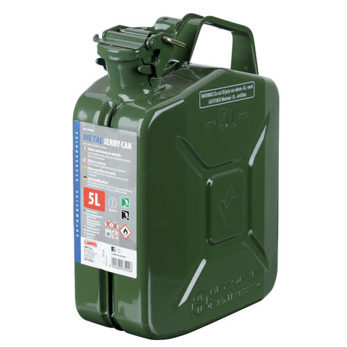Tanica carburante tipo militare in metallo - 5 LT Lampa art.67002 BIBA-RICAMBI