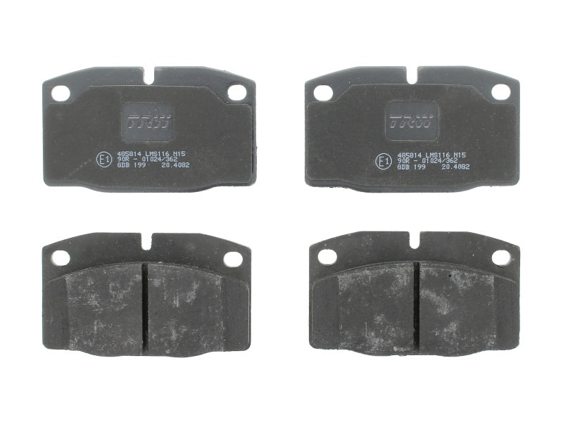 Kit 4 Pastiglie Freno Marca TRW Codice | GDB199 BIBA-RICAMBI