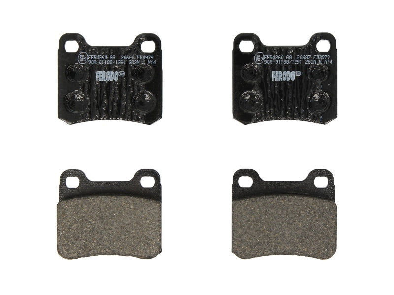 Kit 4 Pastiglie Freno Marca Ferodo Codice | FDB979 BIBA-RICAMBI
