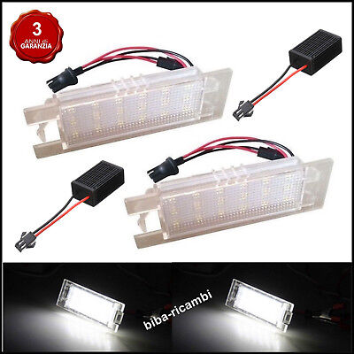 KIT PLACCETTE PLAFONIERE LUCI TARGA CANBUS SPECIFICHE FIAT TIPO II | RENEGADE BIBA-RICAMBI