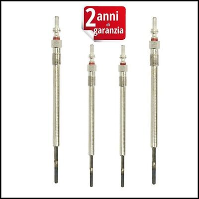 KIT 4 CANDELETTE DIESEL art.1140 BIBA-RICAMBI