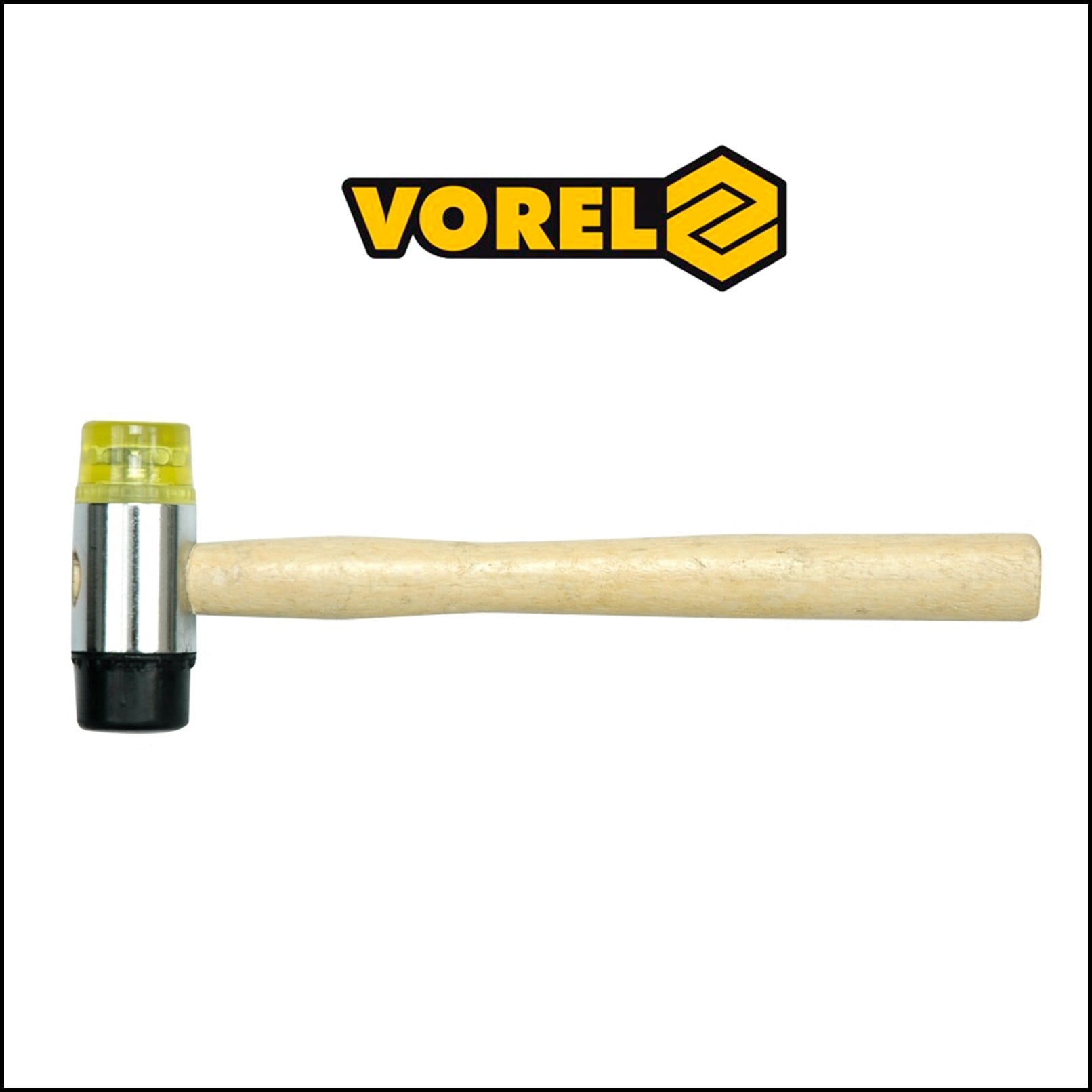 G. MARTELLO DOPPIA TESTA PLASTICA-GOMMA BIBA-RICAMBI