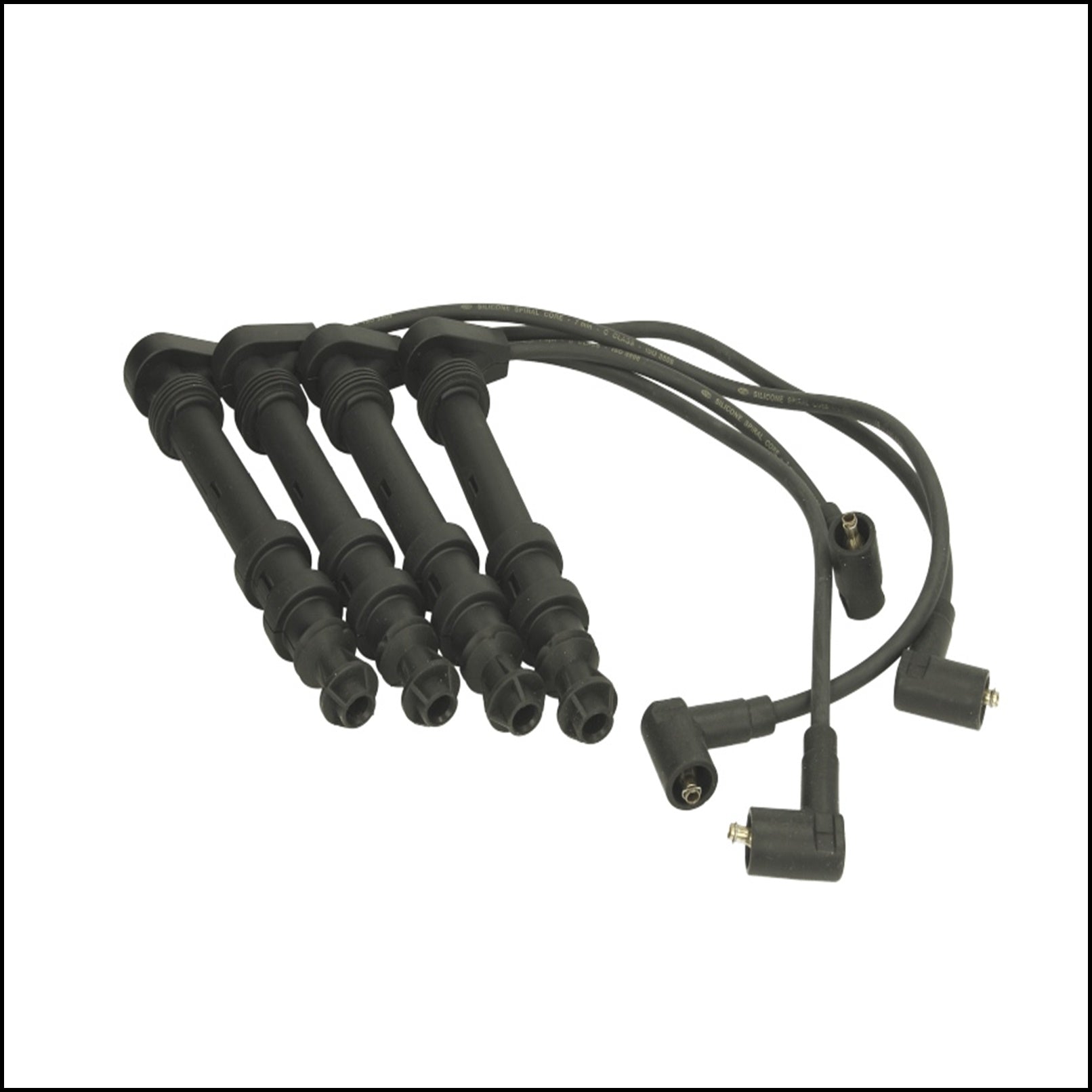 Kit 4 Cavi Candele Accensione Per Fiat Doblo dal 2001> BIBA-RICAMBI