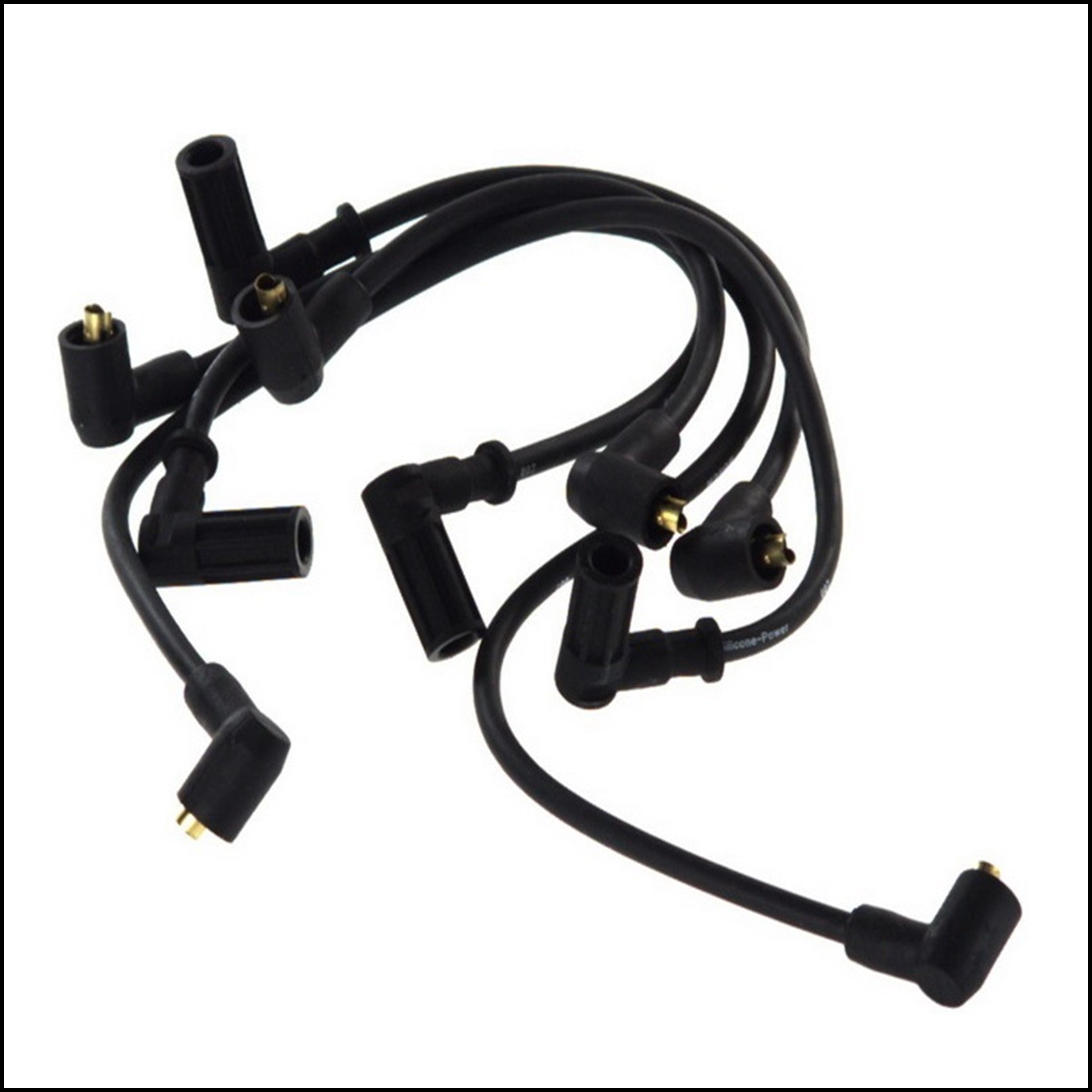 Kit 5 Cavi Candele Accensione Per Lancia Dedra dal 1989-1994 BIBA-RICAMBI