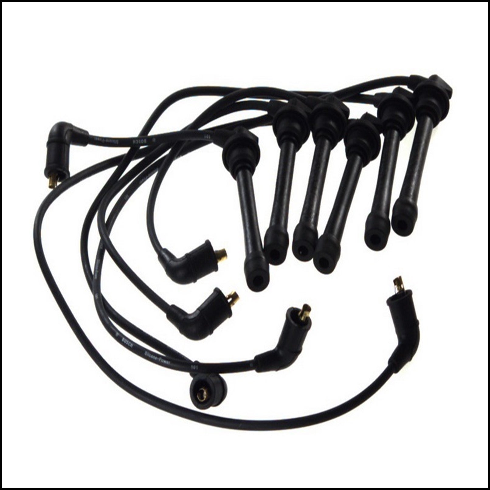 Kit 6 Cavi Candele Accensione Per Hyundai Santa Fe dal 2001> BIBA-RICAMBI