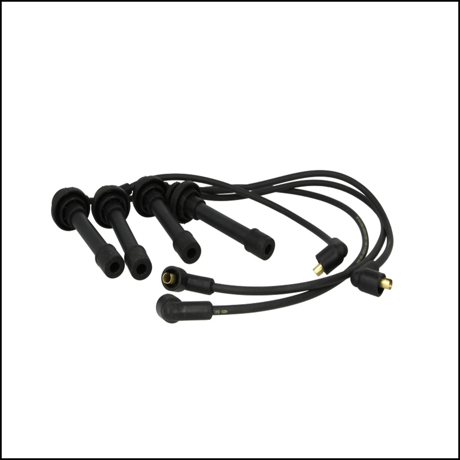 Kit 4 Cavi Candele Accensione Per Nissan Sunny dal 1991-2000 BIBA-RICAMBI