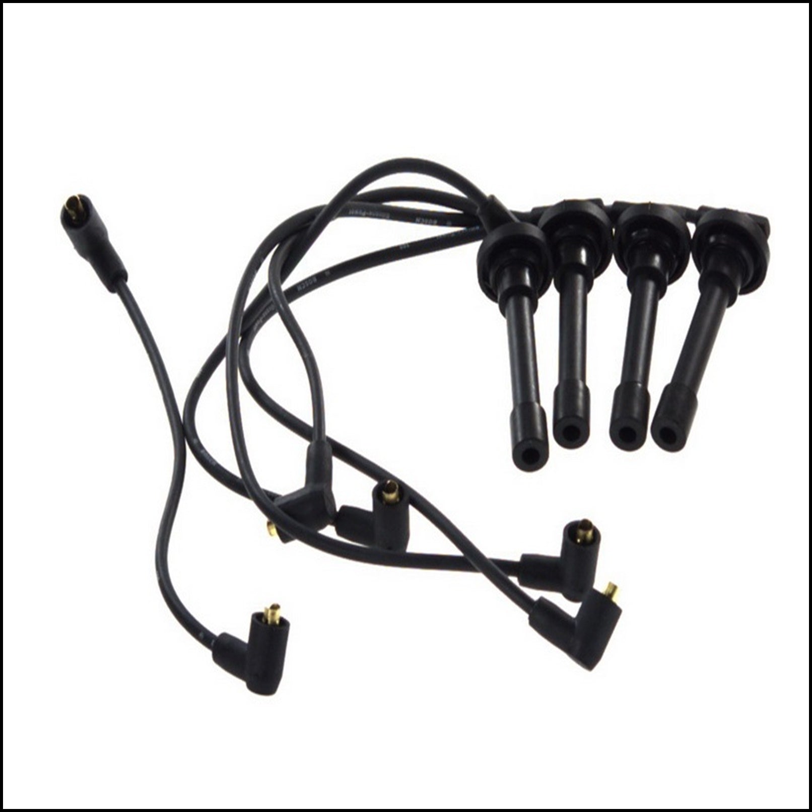 Kit 5 Cavi Candele Accensione Per Nissan Sunny dal 1990-2000 BIBA-RICAMBI