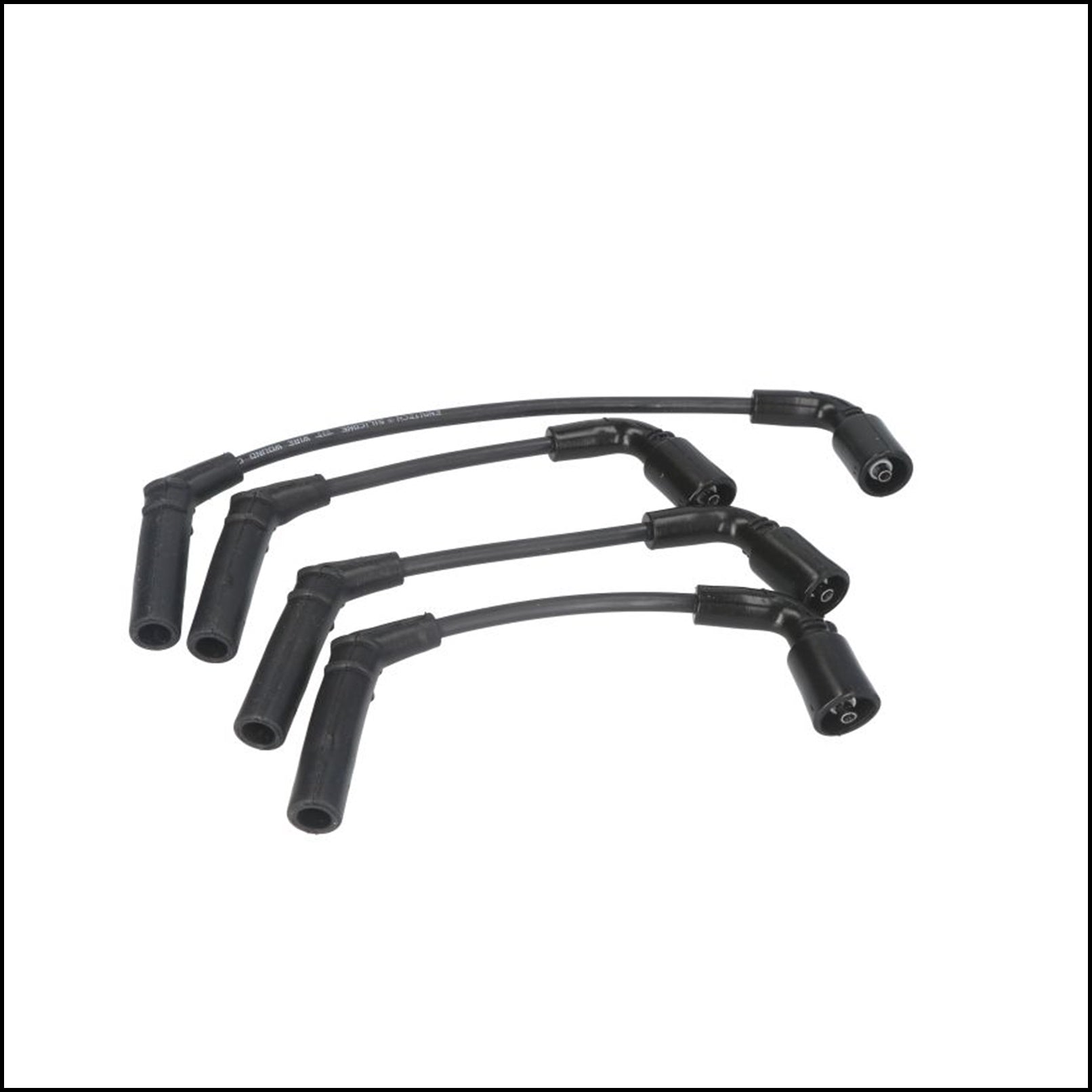 Kit 4 Cavi Candele Accensione Per Daewoo Matiz dal 2003-2005 BIBA-RICAMBI