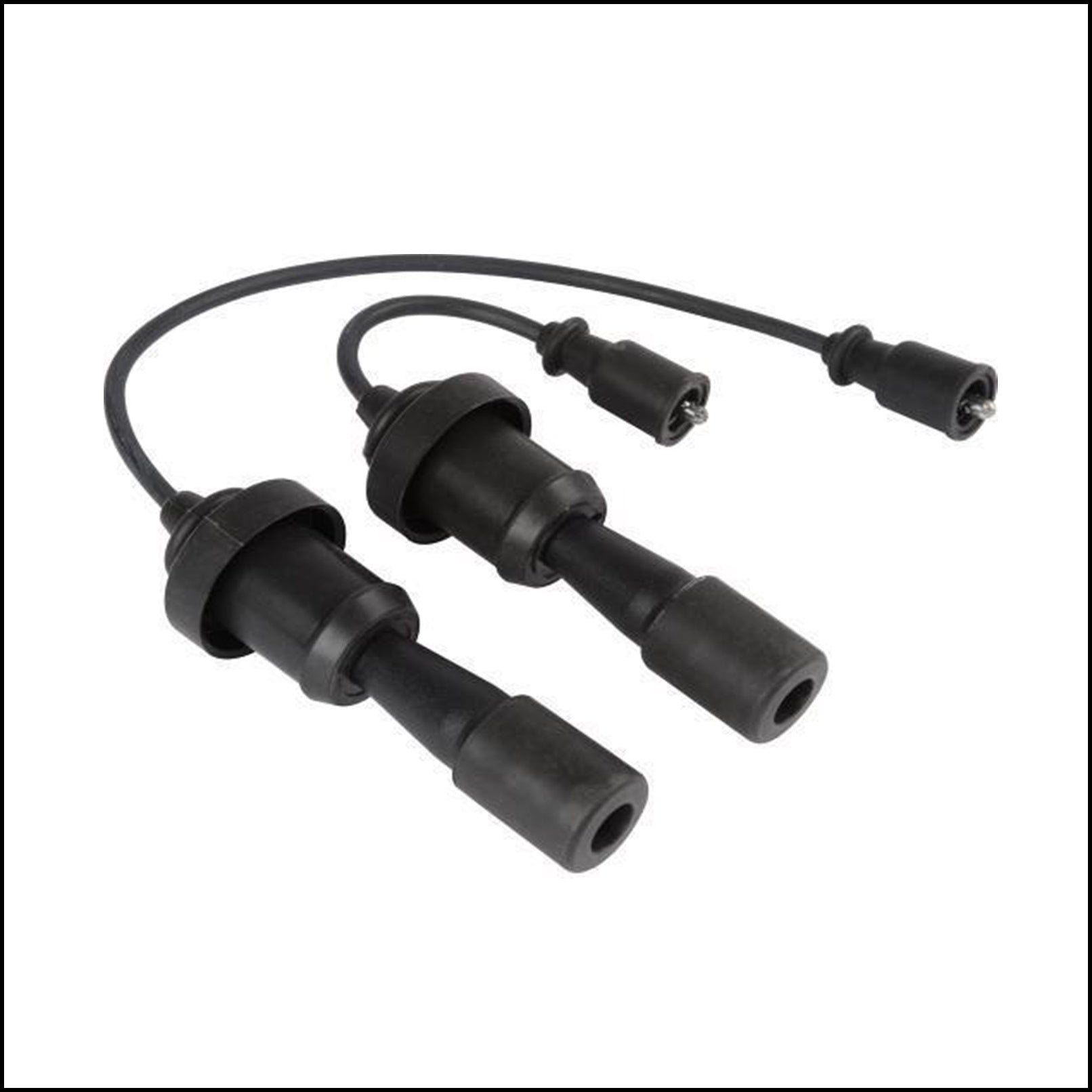 Kit 2 Cavi Candele Accensione Per Mitsubishi Lancer dal 1996> BIBA-RICAMBI