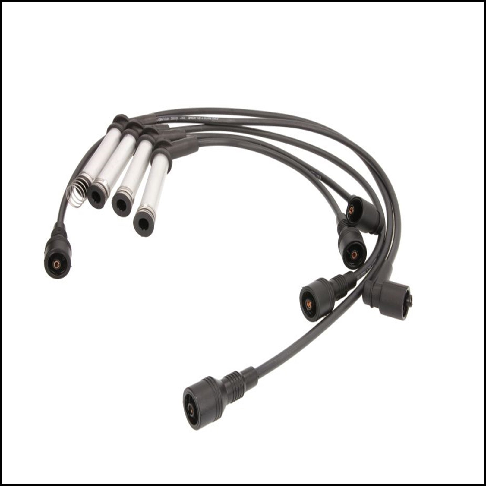 Kit 5 Cavi Candele Accensione Per Opel Omega A dal 1986-1994 BIBA-RICAMBI