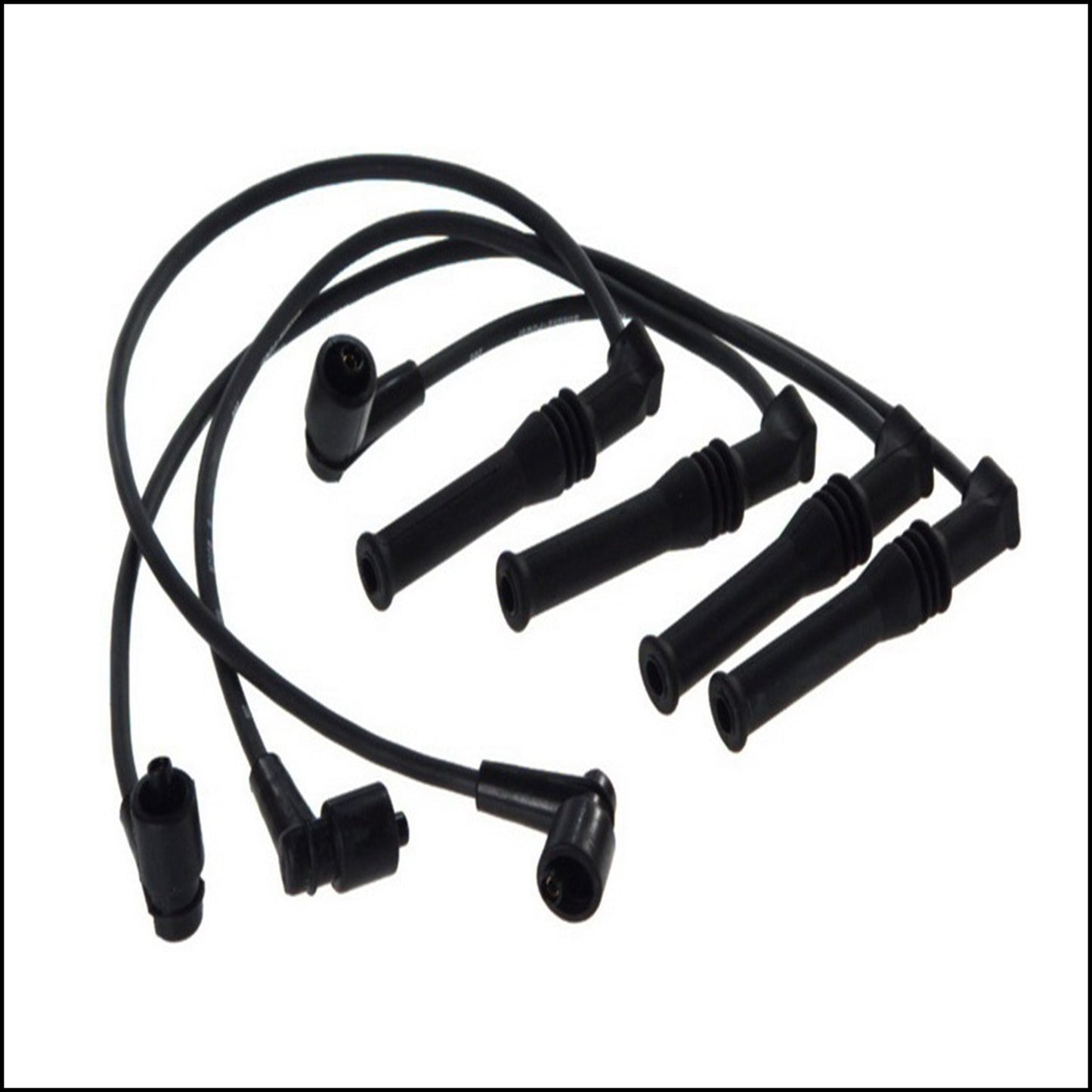Kit 4 Cavi Candele Accensione Per Opel Astra G dal 1998-2005 BIBA-RICAMBI