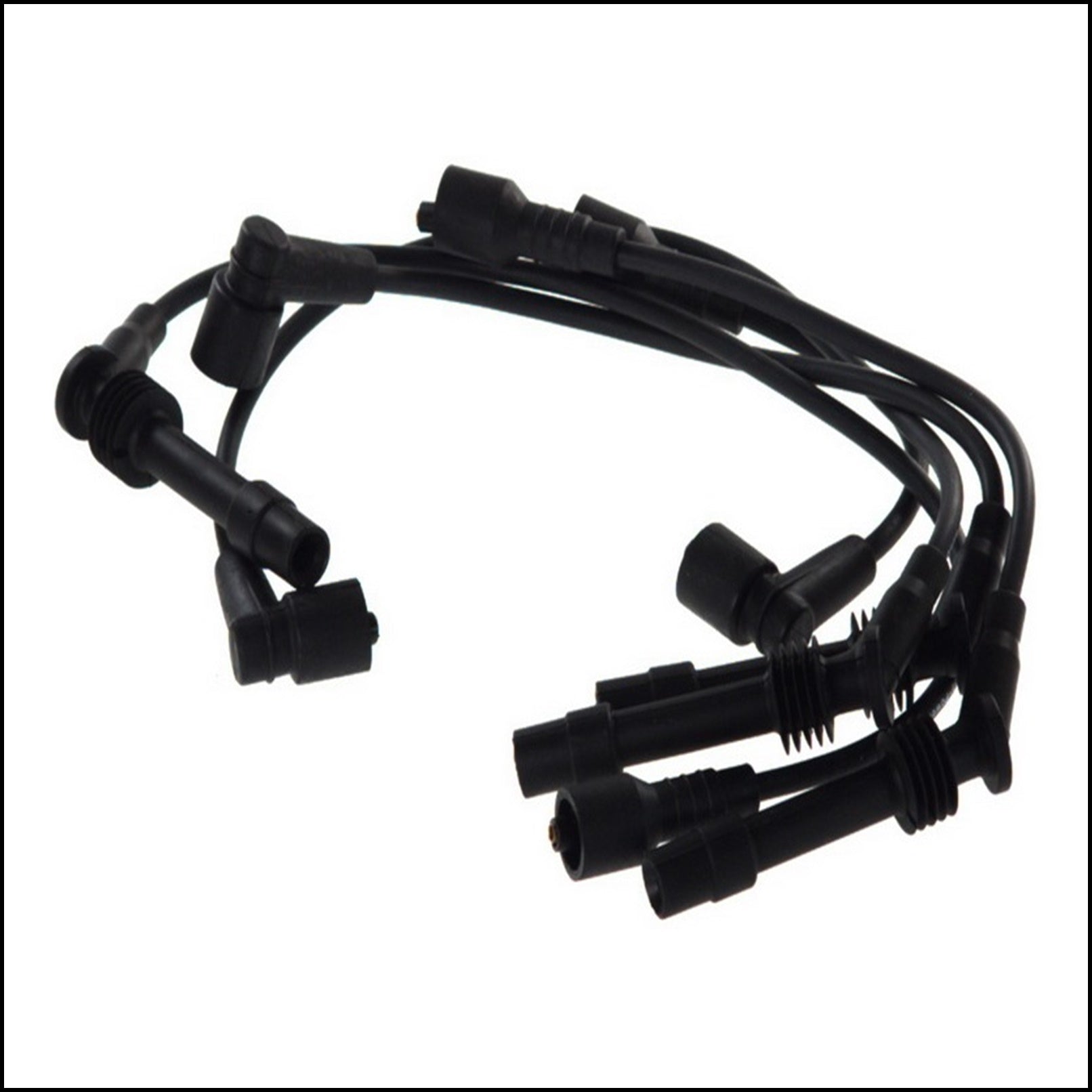 Kit 5 Cavi Candele Accensione Per Opel Calibra A dal 1995-1997 BIBA-RICAMBI