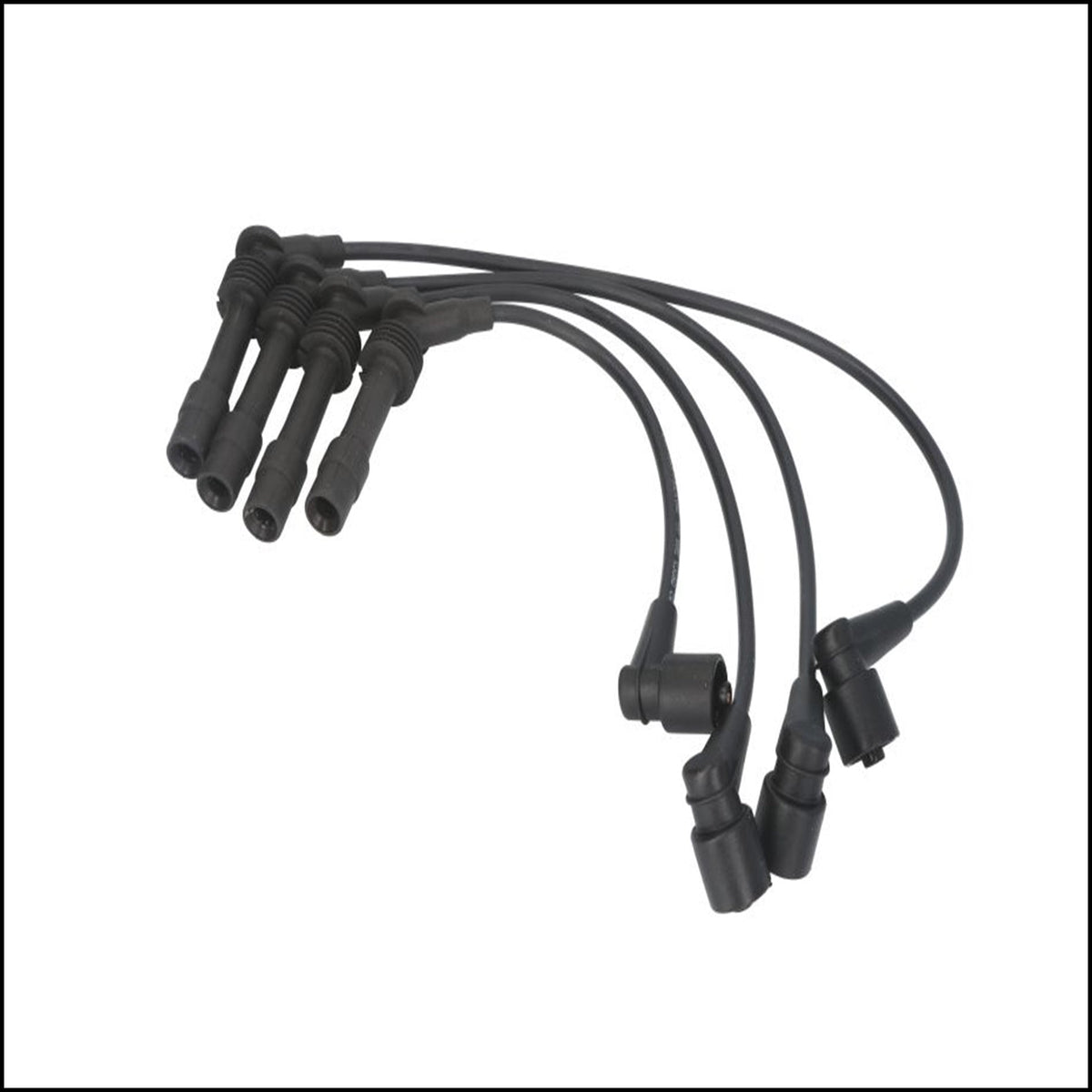 Kit 4 Cavi Candele Accensione Per Opel Meriva dal 2003-2005 BIBA-RICAMBI