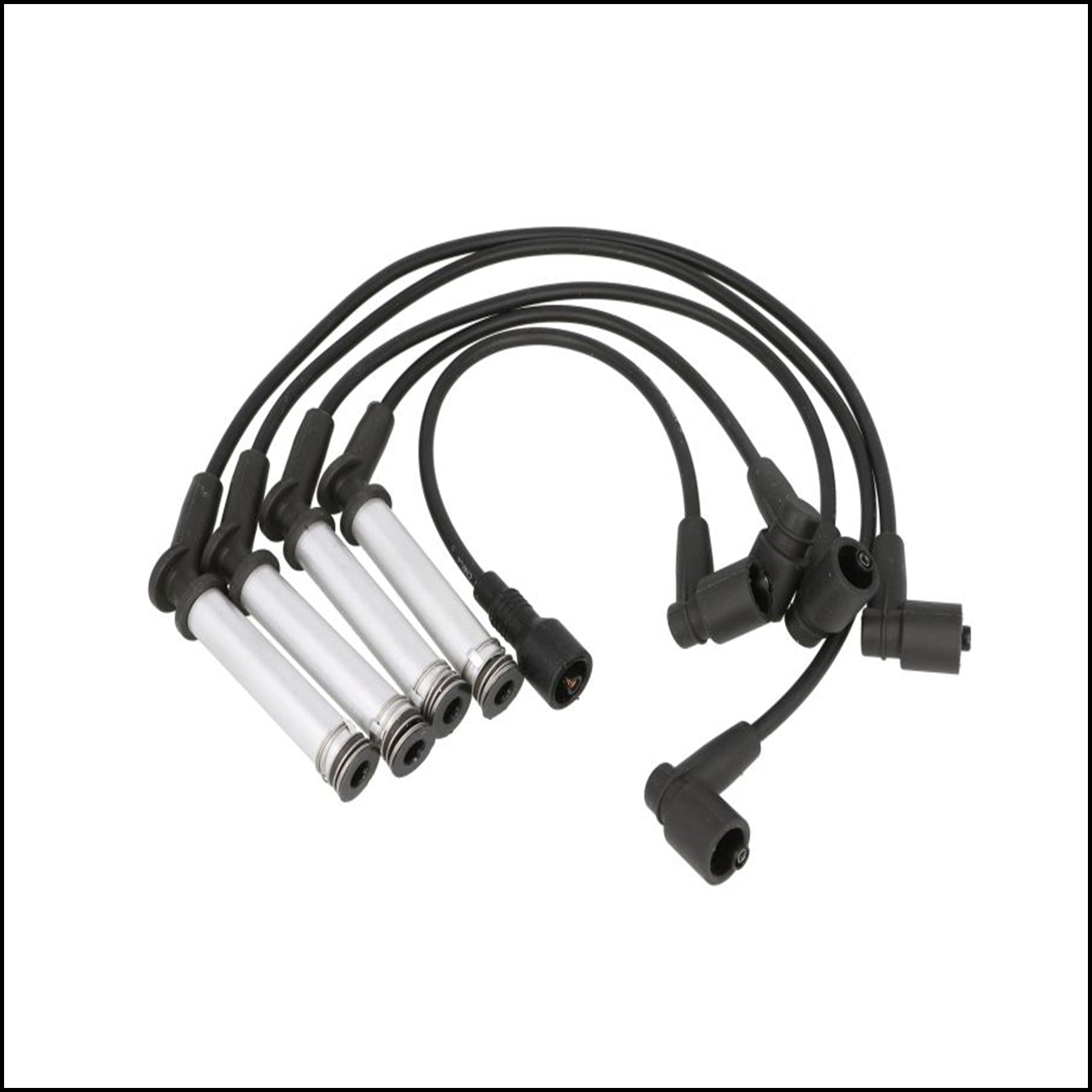 Kit 5 Cavi Candele Accensione Per Opel Kadett E dal 1986-1994 BIBA-RICAMBI