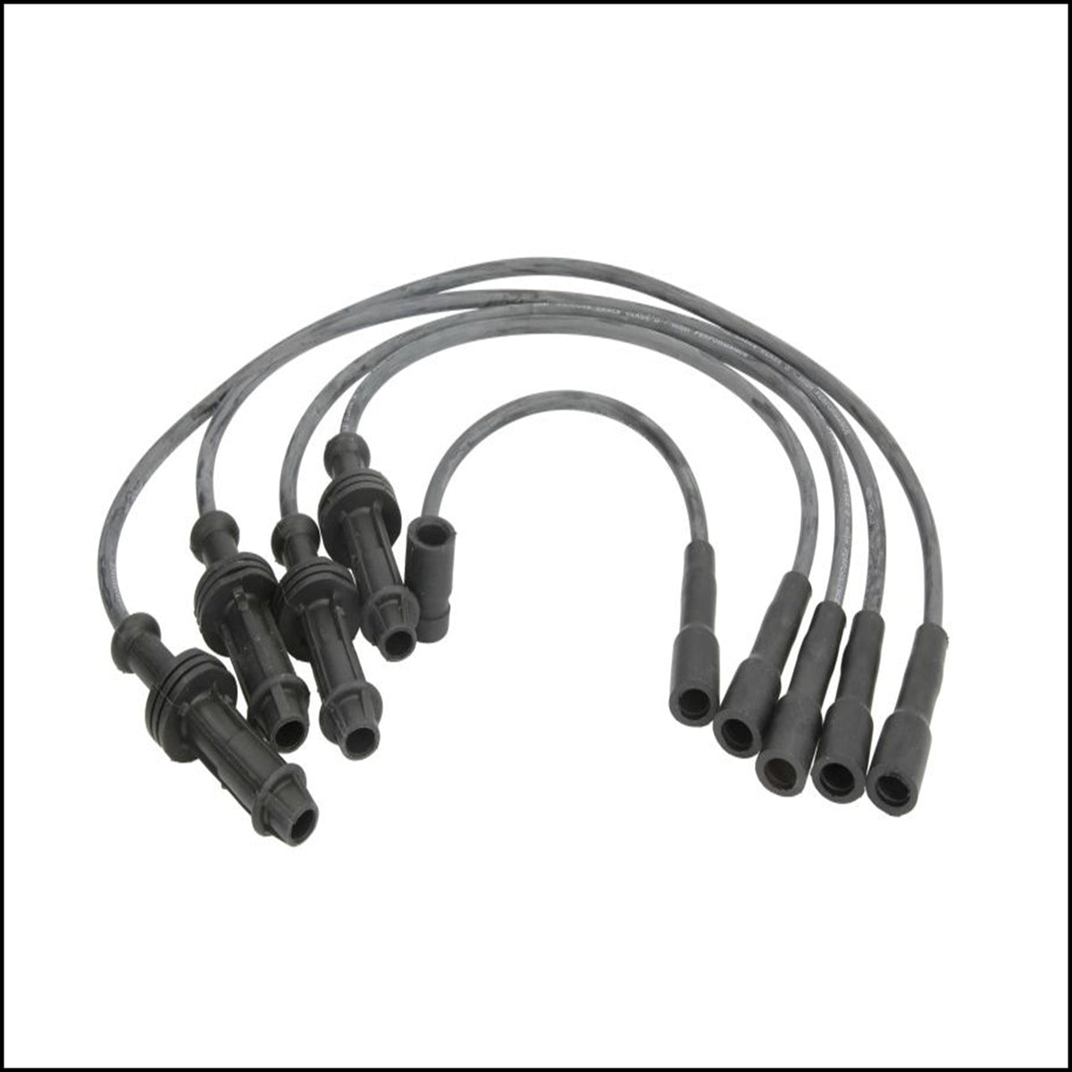 Kit 5 Cavi Candele Accensione Per Peugeot 309 I dal 1989> BIBA-RICAMBI