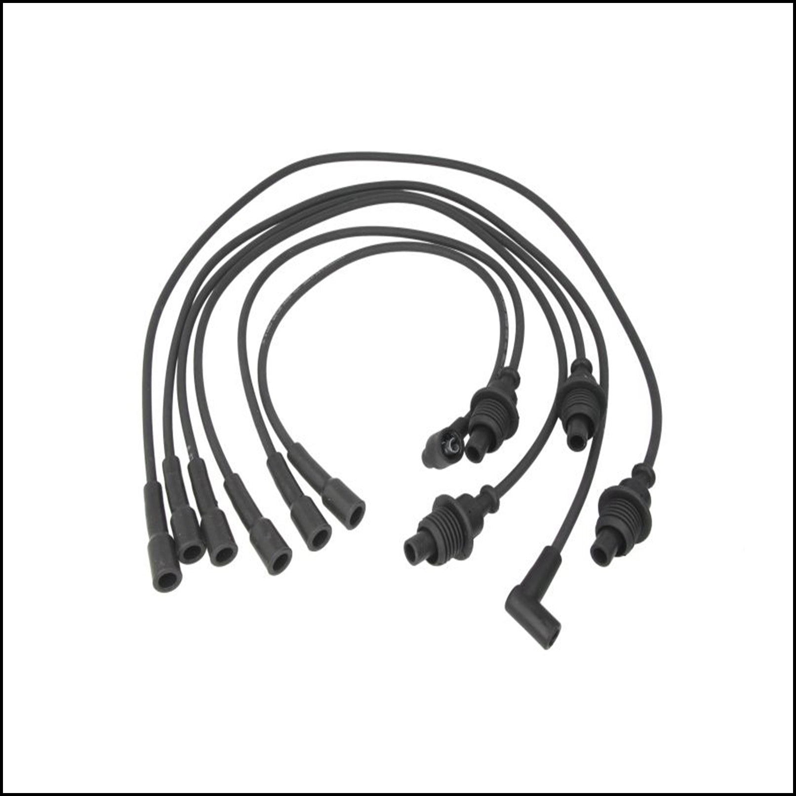 Kit 5 Cavi Candele Accensione Per Citroen BX dal 1986-1994 BIBA-RICAMBI