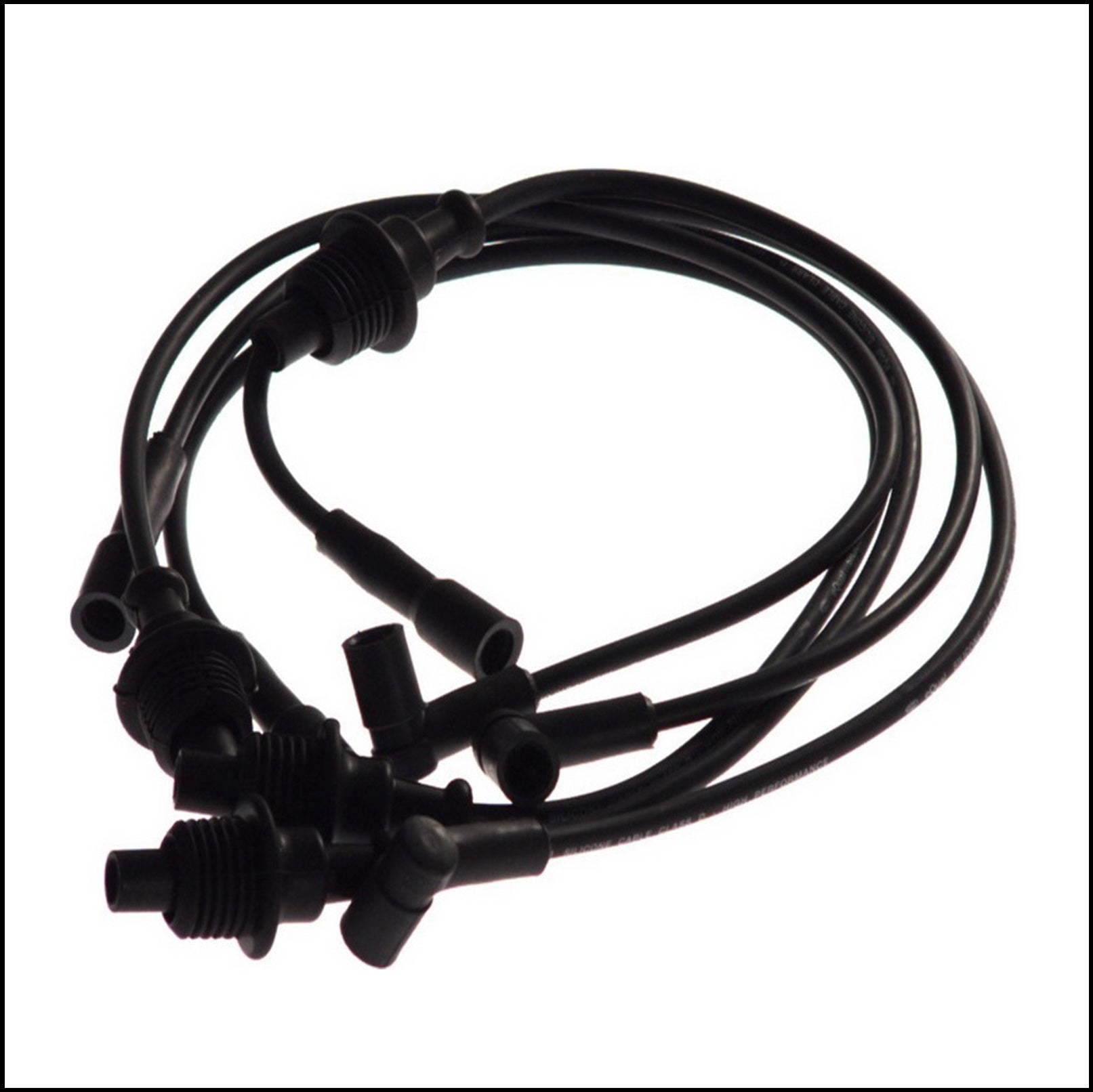 Kit 5 Cavi Candele Accensione Per Peugeot 309 II dal 1989-1993 BIBA-RICAMBI