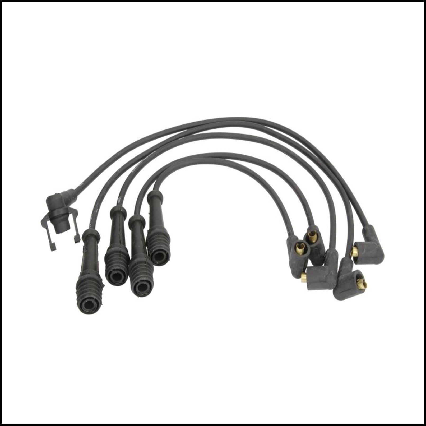 Kit 5 Cavi Candele Accensione Per Renault 25 dal 1984-1992 BIBA-RICAMBI