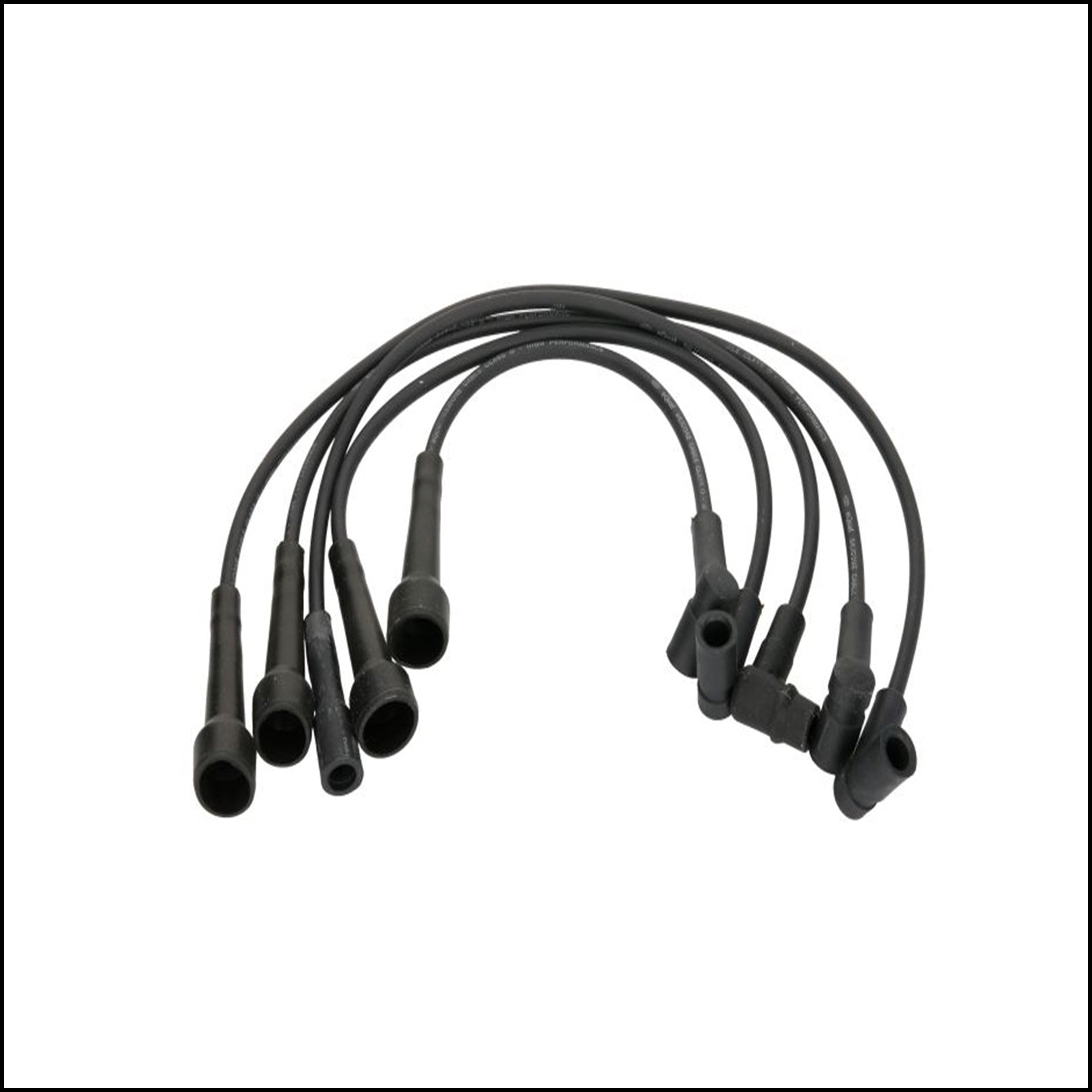 Kit 5 Cavi Candele Accensione Per Renault Clio I dal 1991-1998 BIBA-RICAMBI