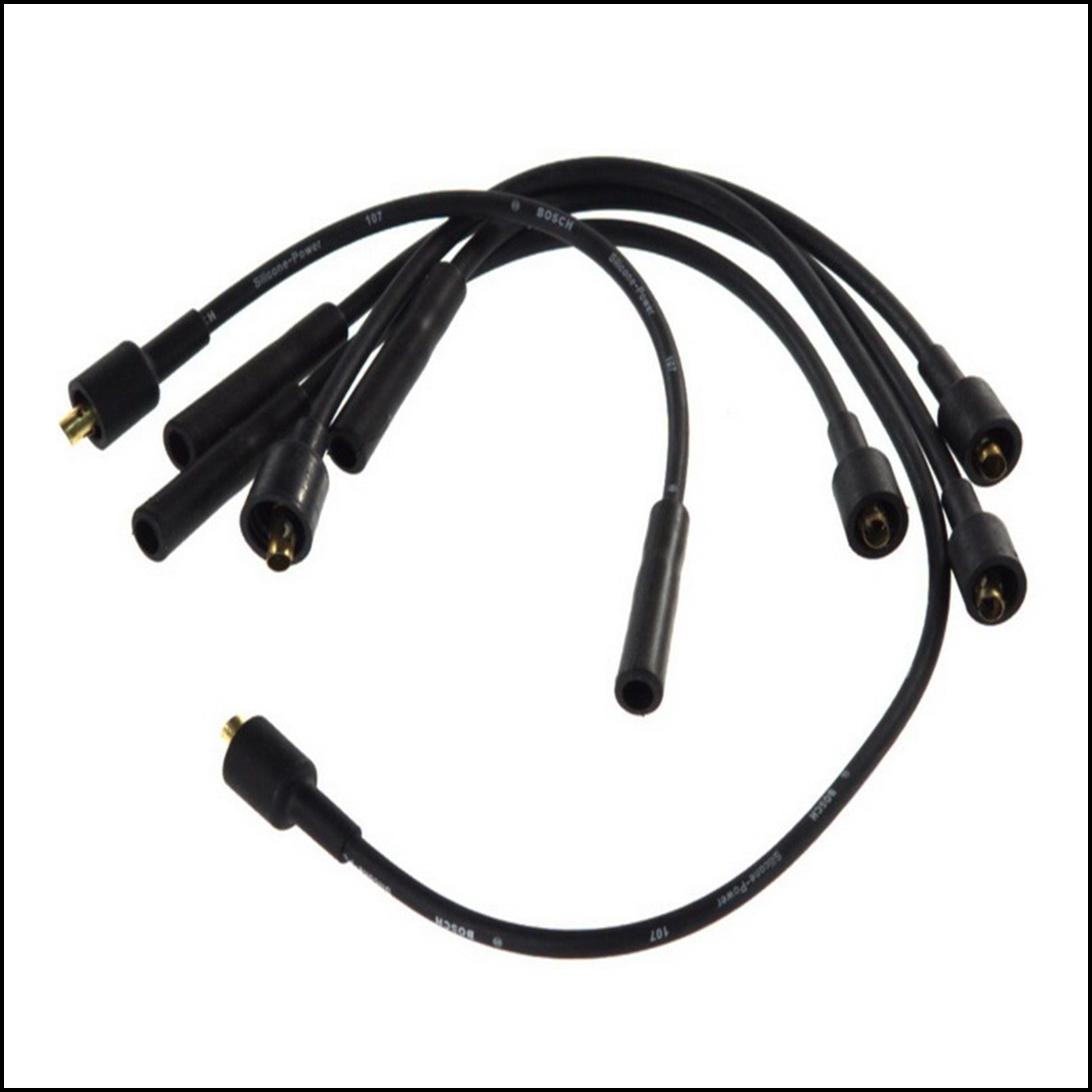 Kit 5 Cavi Candele Accensione Per Renault 19 I dal 1989-1992 BIBA-RICAMBI